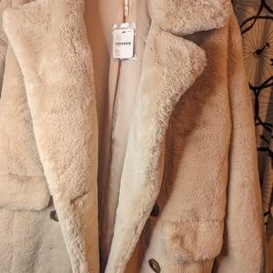 Free People Kate Faux Fur Coat